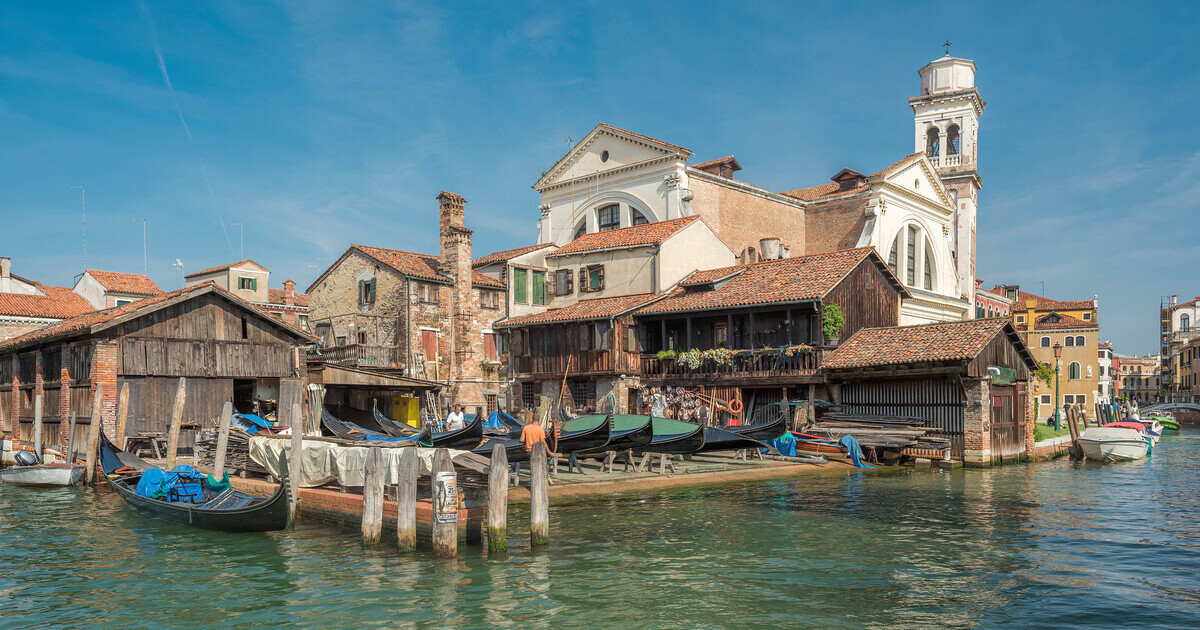 Squero di San Trovaso, il cantiere